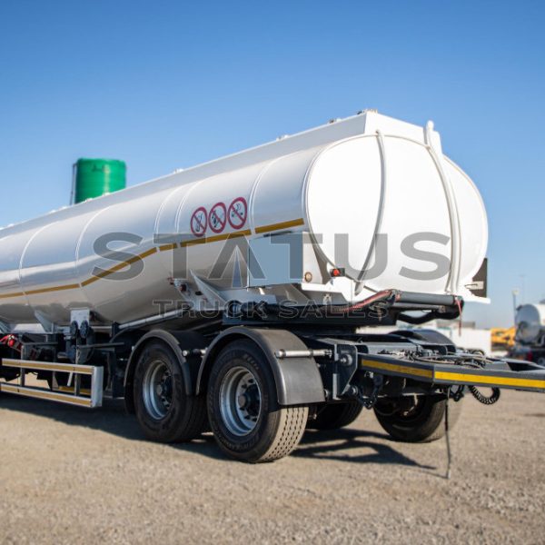 2005 GRW 32 000Lt 4-Axle Drawbar Tanker Trailer