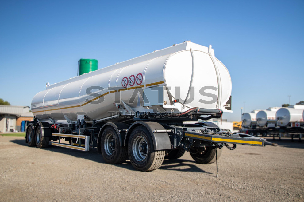 2005 GRW 32 000Lt 4-Axle Drawbar Tanker Trailer