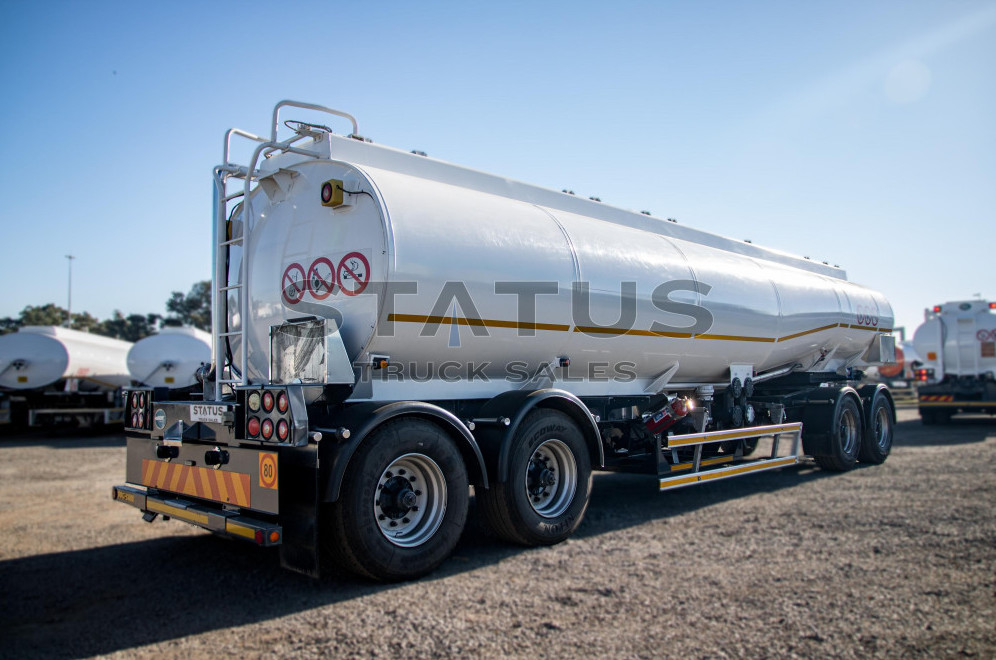 2005 GRW 32 000Lt 4-Axle Drawbar Tanker Trailer - Image 2