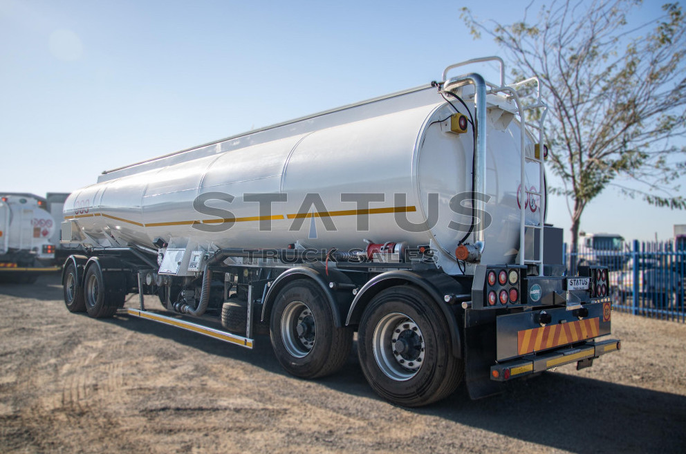 2005 GRW 32 000Lt 4-Axle Drawbar Tanker Trailer - Image 3