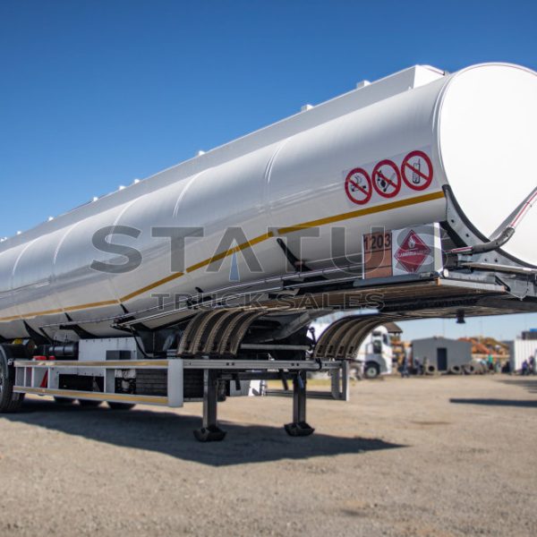 2019 GRW 50 000L Tri-Axle Aluminium Metered Fuel Tanker Trailer (Bartec System)