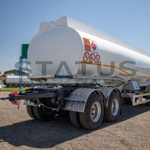 2019 Henred Fruehauf 32 000Lt 4-Axle Drawbar Tanker Trailer