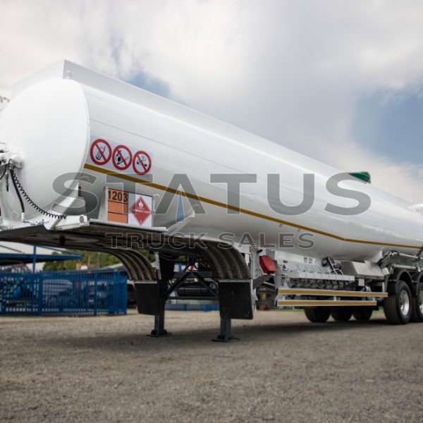 2014 Tank Clinic 49 000L Tri-Axle metered Aluminium Fuel Tanker Trailer