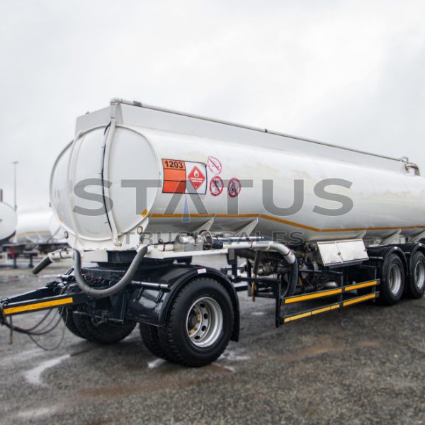 2005 GRW 28 000Lt 3-Axle Metered Drawbar Tanker Trailer