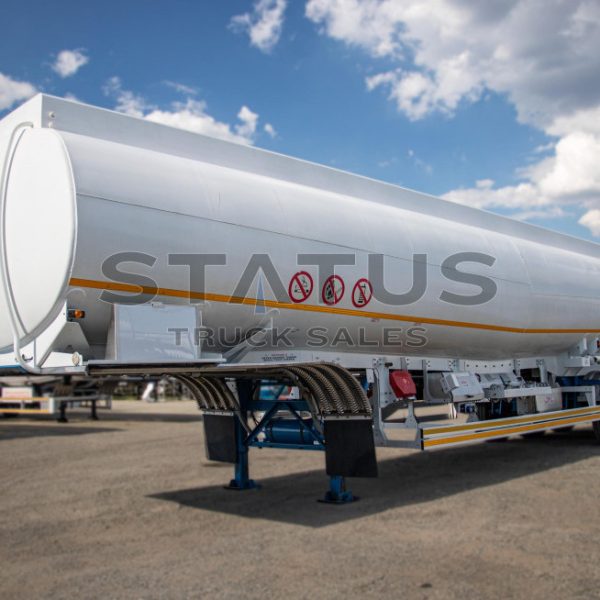 2015 Tank Clinic 50 000L Tri-Axle bridging JET-A1 Aluminium Fuel Tanker Trailer