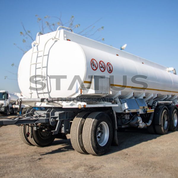 2014 Tank Clinic 28 000Lt 3-Axle Drawbar Tanker Trailer