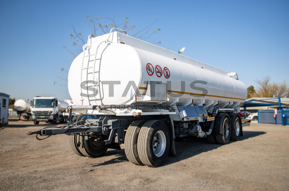 2014 Tank Clinic 28 000Lt 3-Axle Drawbar Tanker Trailer