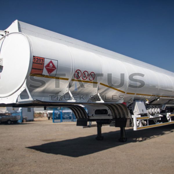 2021 Henred Fruehauf 50 000L Tri-Axle Aluminium Metered Fuel Tanker
