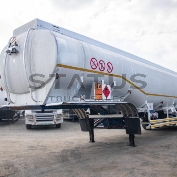 2008 Tank Clinic 47 000Lt Tri-Axle Bridging Jet-A1 Fuel Tanker Trailer