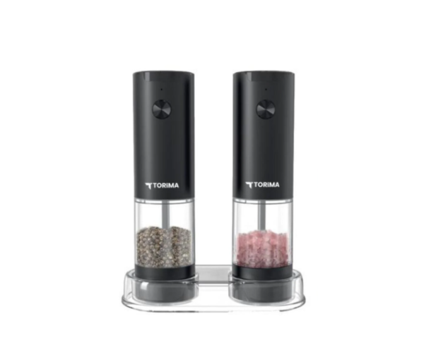 Automatic Salt & Pepper Grinder Set