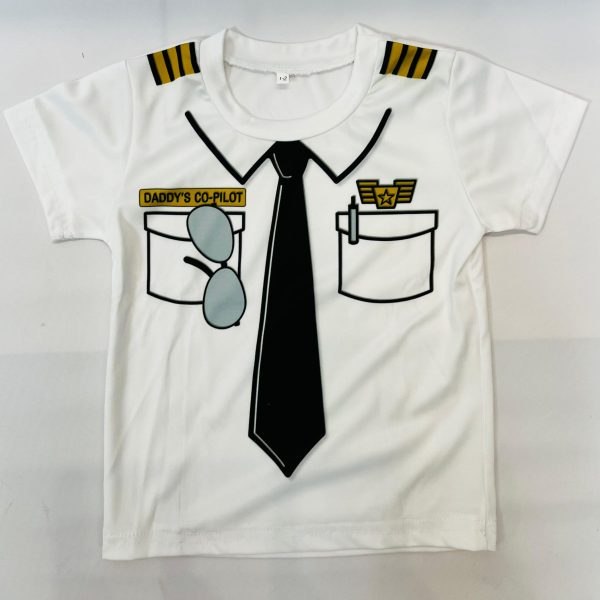 T-Shirt - Daddy's Co-Pilot (5-6yrs)