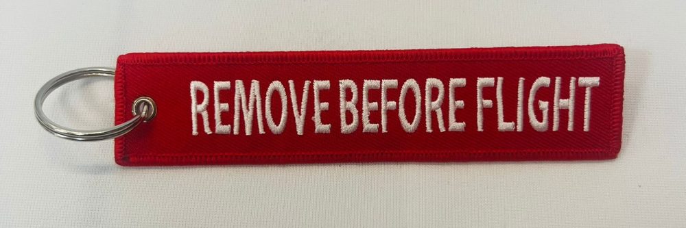 RBF KEYRING EMBROIDERED