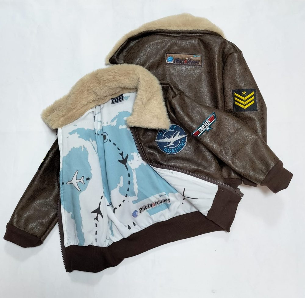 Buffalo Leather Jacket (12-18months) - Image 4