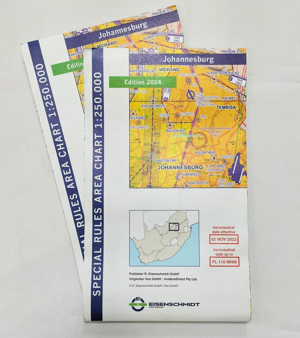 SPECIAL RULES CHART - VFR JHB 1:250