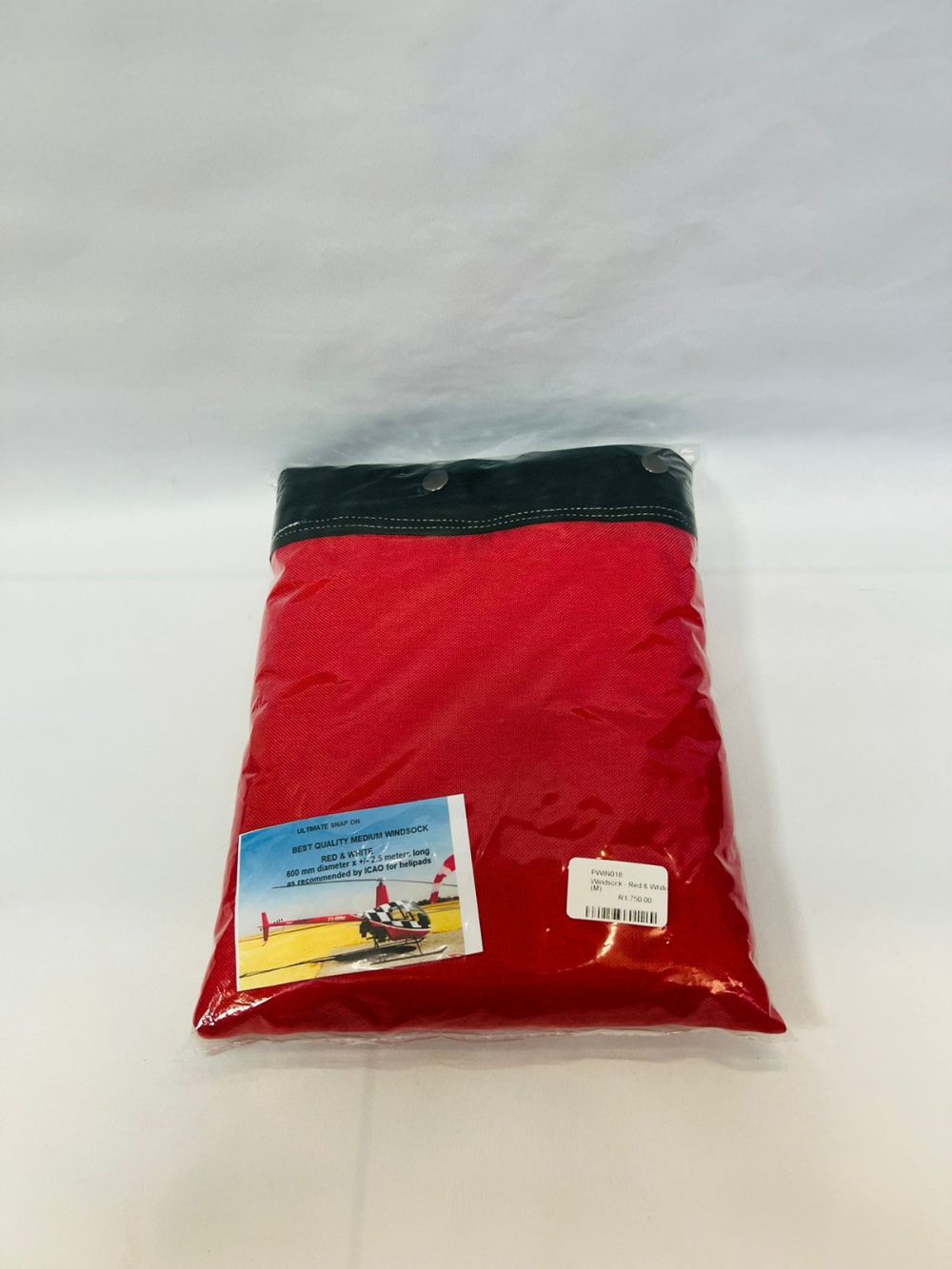 Windsock - Red & White (M) 600mm Diameter