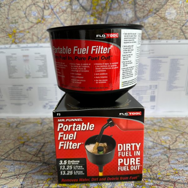 FUNNEL FUEL FILTER 3.5GPM