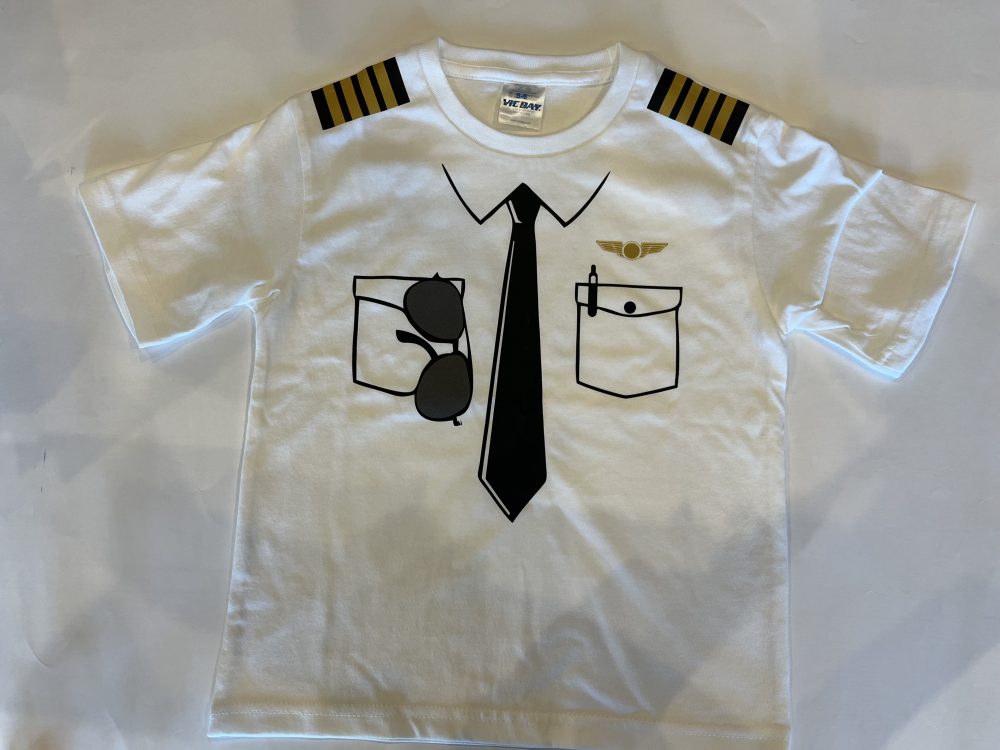 T-SHIRT PILOT UNIFORM 2-3YEARS